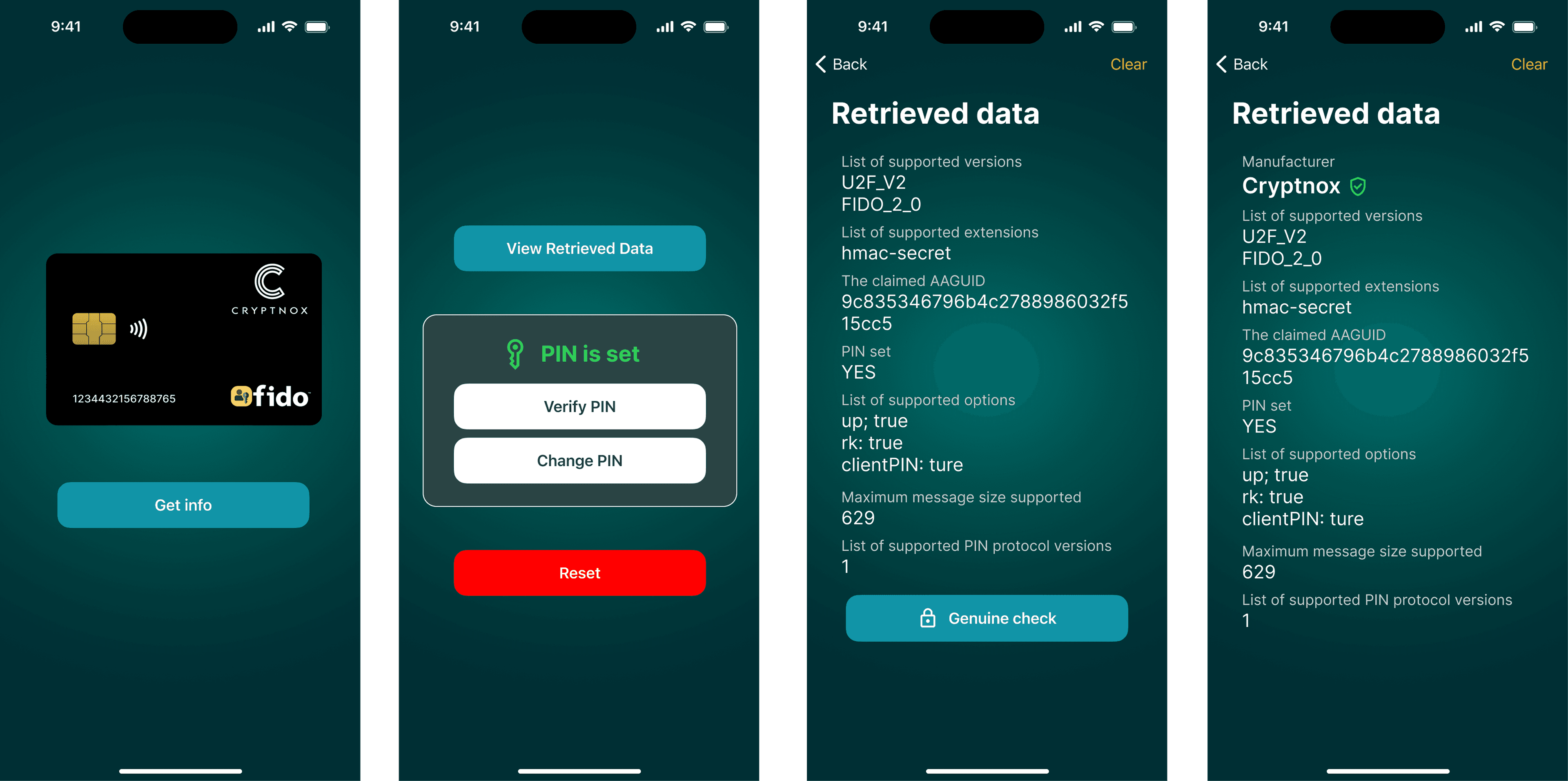 Image showing some of the high-fidelity screens design.