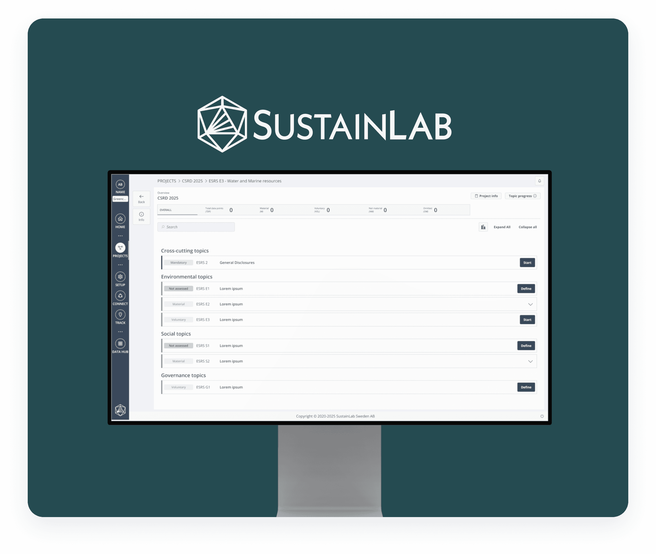 Sustainability Management Platform